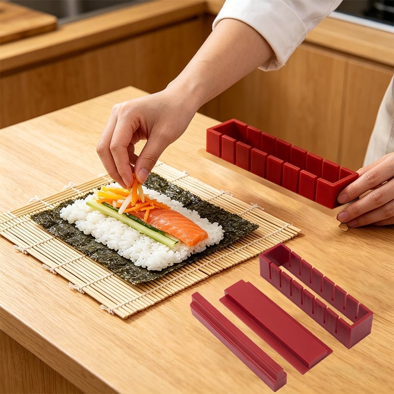 Square Sushi Rice Mold Maker Set