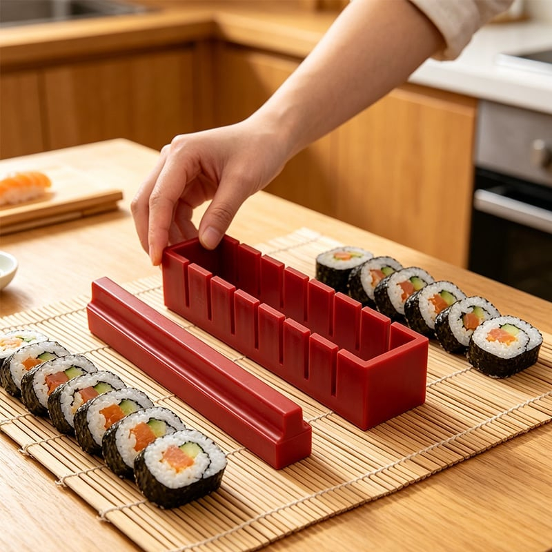 Square Sushi Rice Mold Maker Set