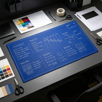 Turn Your Desk into a Reusable Creative Workspace — Write, Sketch & Plan Without Wasting Paper