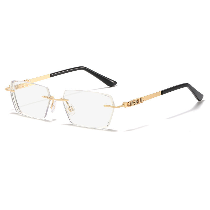 Metal Frameless Highgrade Reading Glasses - Blocks Blue Light, Radiation, And ultraviolet rays, Relieves Eye Fatigue