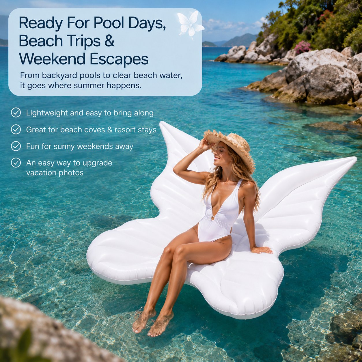 Butterfly Wing Pool Float