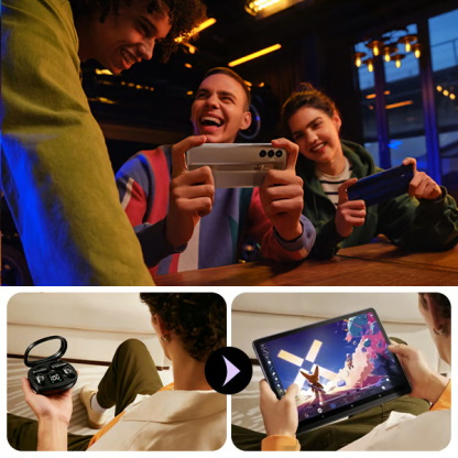 Dual Bluetooth Wireless Earbuds