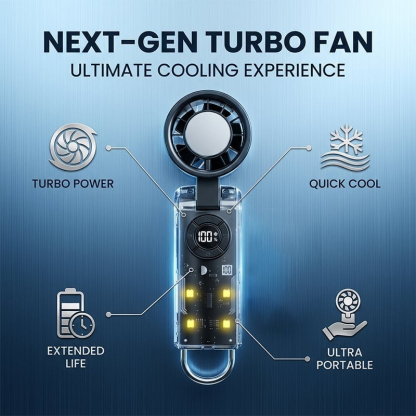 Cyber Mecha Transparent Cooling Fan