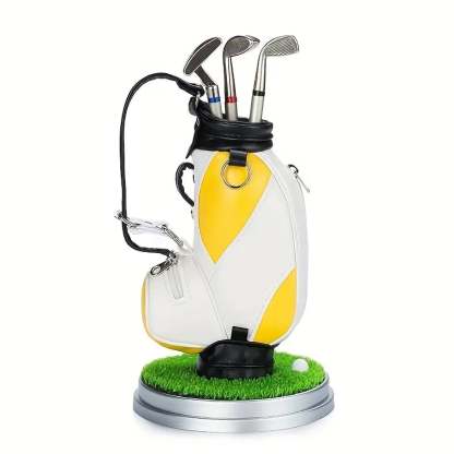 Golf Pen Holder + 3-Pen Set🏌️‍♂️Elevate Your Office Desk – A Hole-in-One for Style & Function