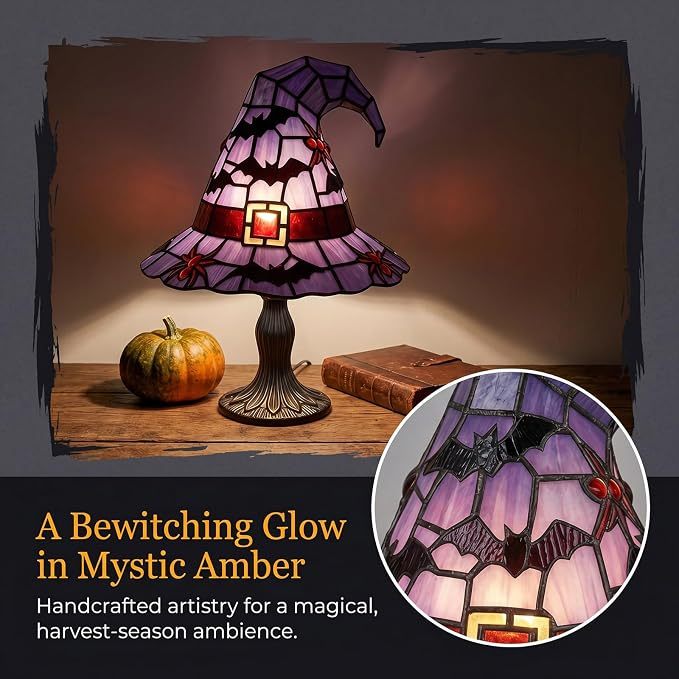 The Witch’s Hat Halloween Lamp – Light Up Your Haunted Home