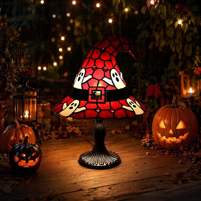 The Witch’s Hat Halloween Lamp – Light Up Your Haunted Home