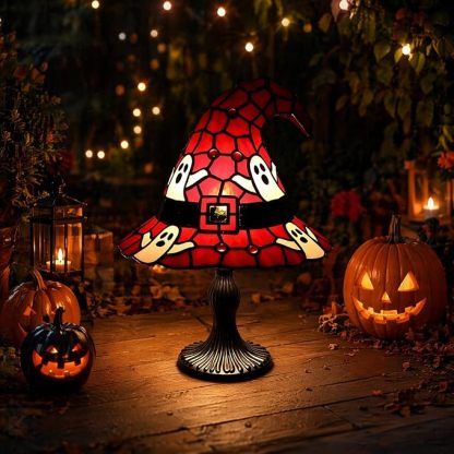 The Witch’s Hat Halloween Lamp – Light Up Your Haunted Home