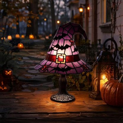The Witch’s Hat Halloween Lamp – Light Up Your Haunted Home