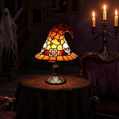 The Witch’s Hat Halloween Lamp – Light Up Your Haunted Home