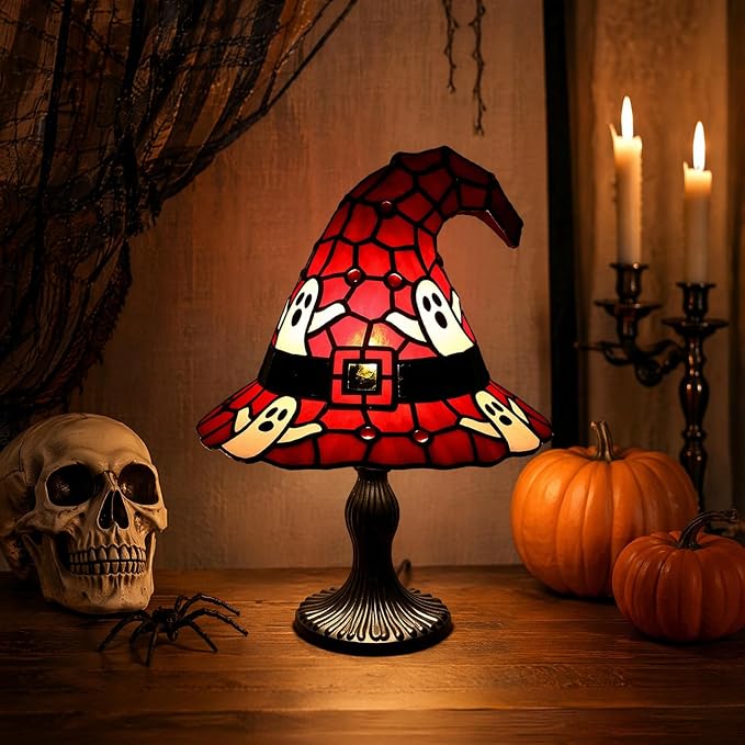 The Witch’s Hat Halloween Lamp – Light Up Your Haunted Home
