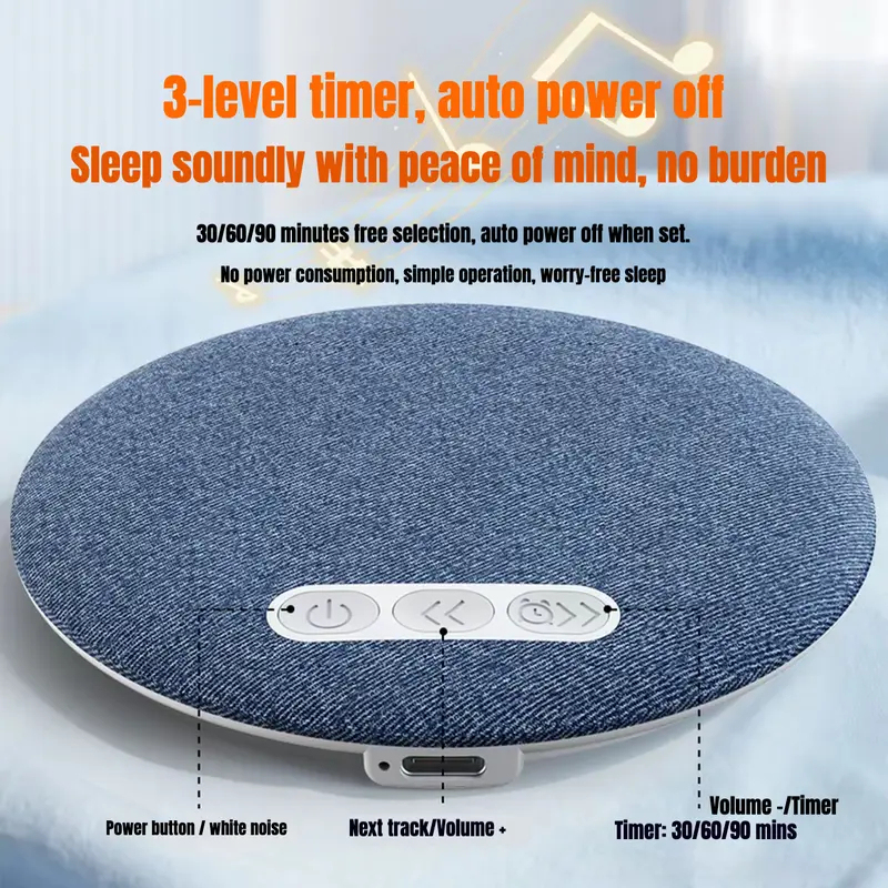 11mm Ultra-Thin Pillow Bluetooth Sleep Speaker — Personal Audio & For Peaceful Nights