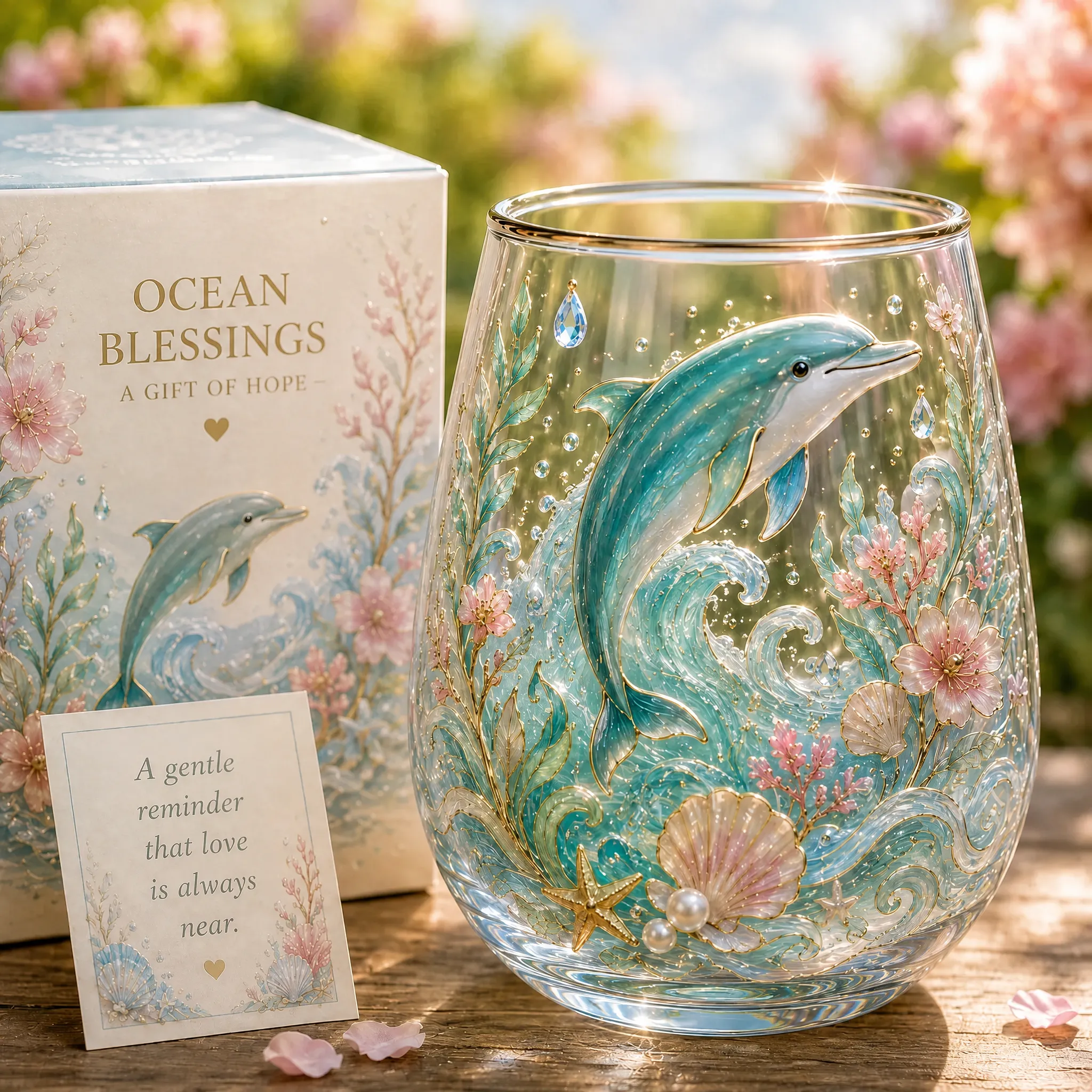 2026 Hummingbird Dawn Glass Elegant, Nature-Inspired Beauty