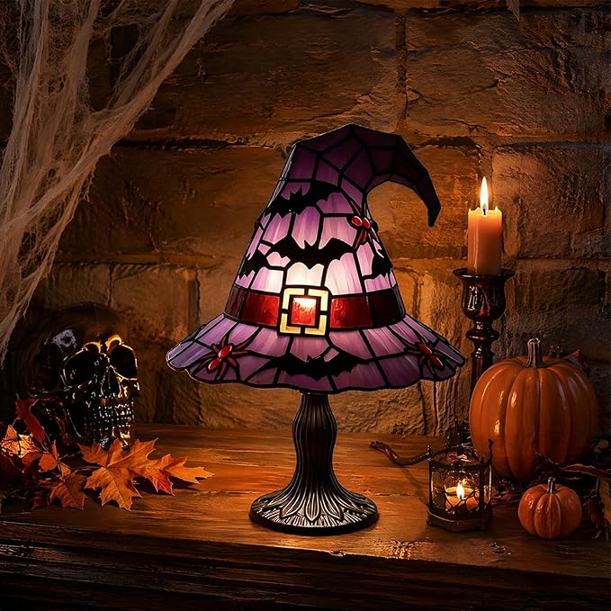 The Witch’s Hat Halloween Lamp – Light Up Your Haunted Home