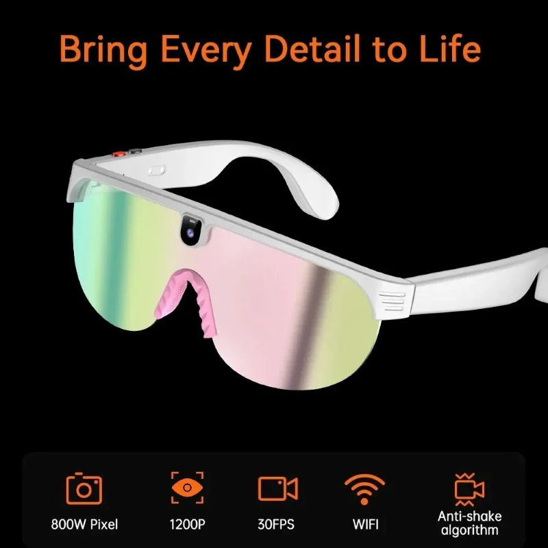 AI Smart Sports Sunglasses With Camera