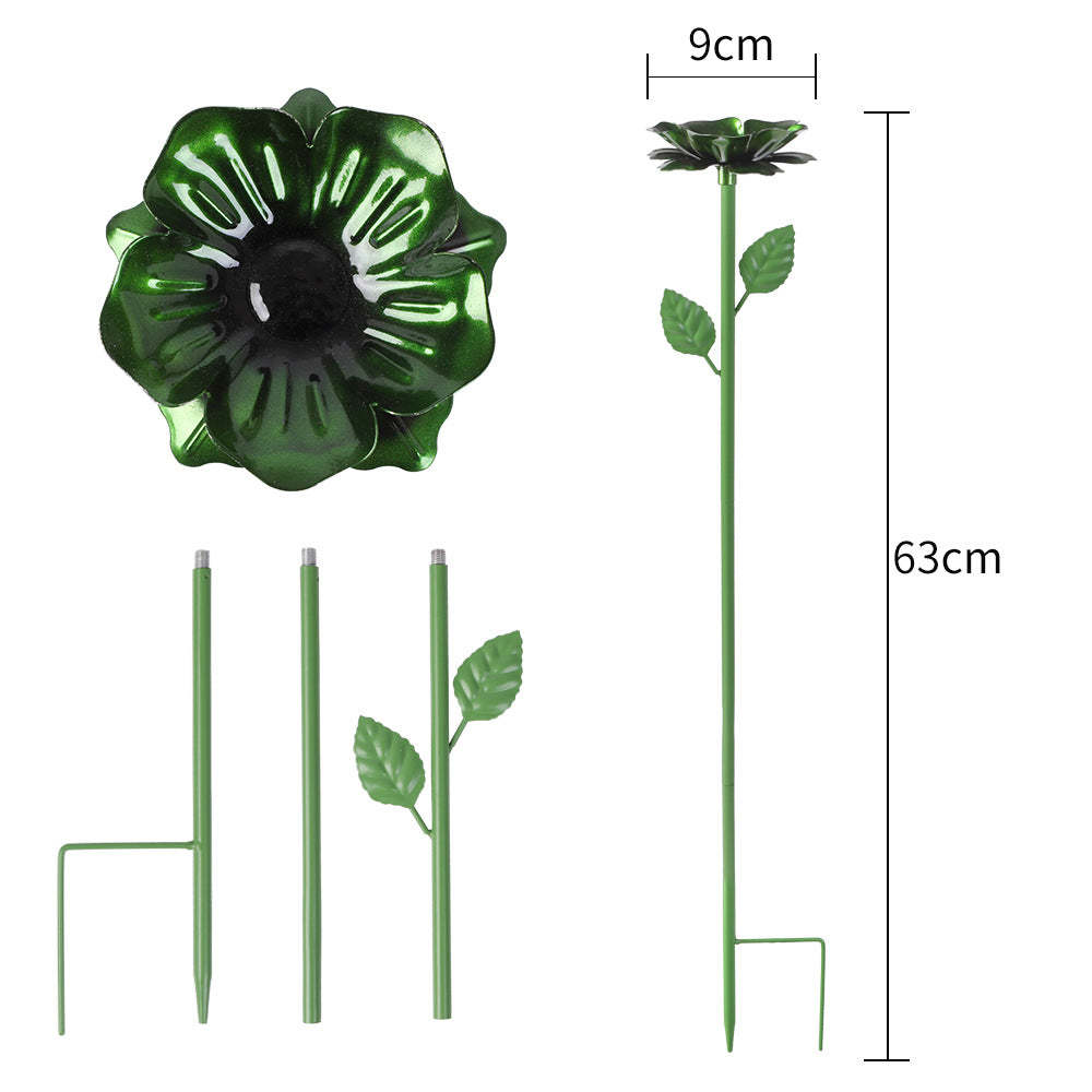 Outdoor Bird Feeder Planter | Decorative Courtyard Accent