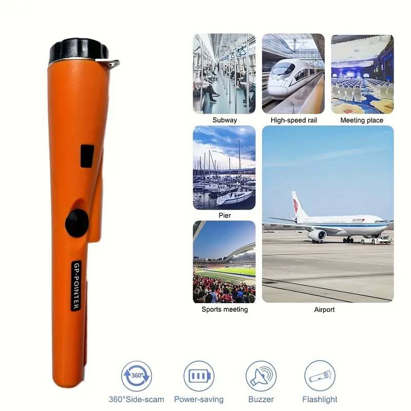 Handheld Metal Detector Pinpointer – Find Coins, Jewelry & Metal Targets Faster