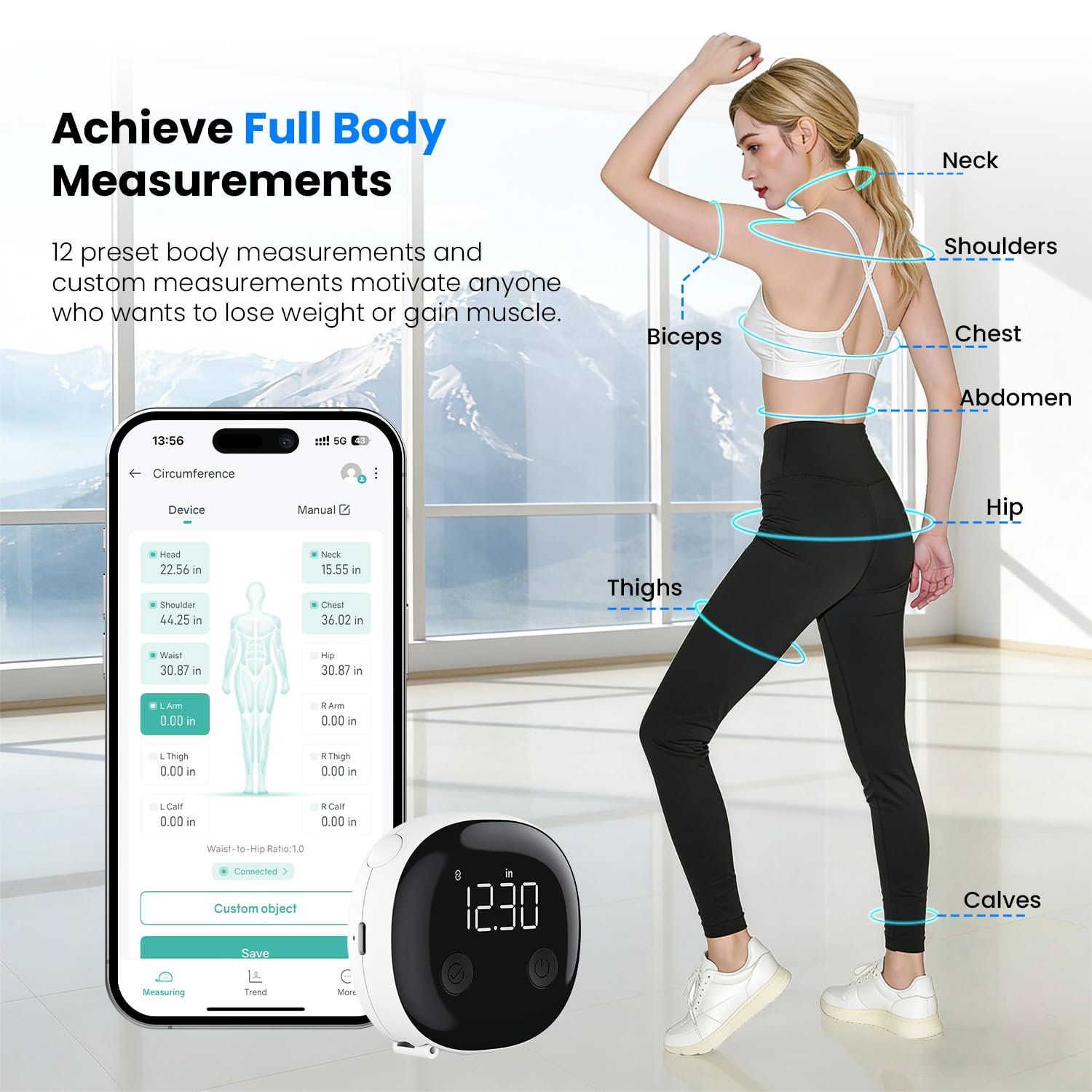 Full-Body Tracking and Custom Measurement