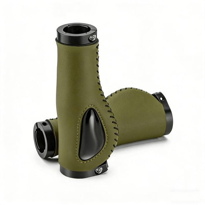 Bike Handle Grips Ergonomics Design Soft Gel Dual Lock