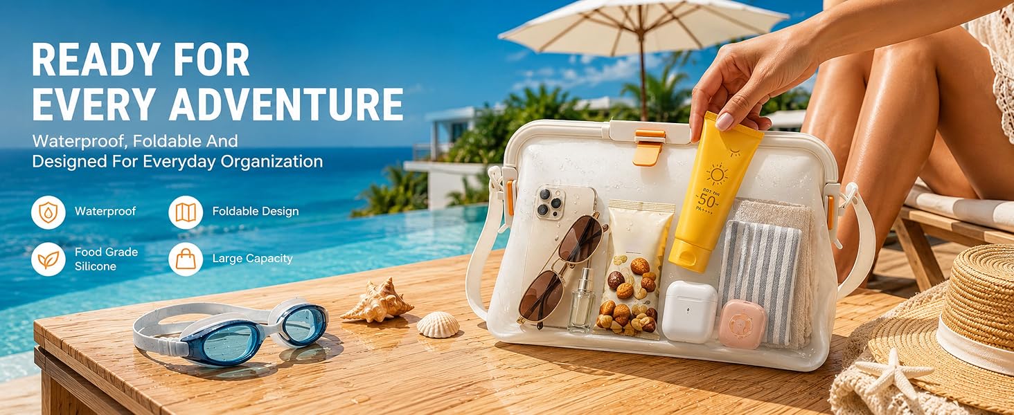Silicone Beach Bag