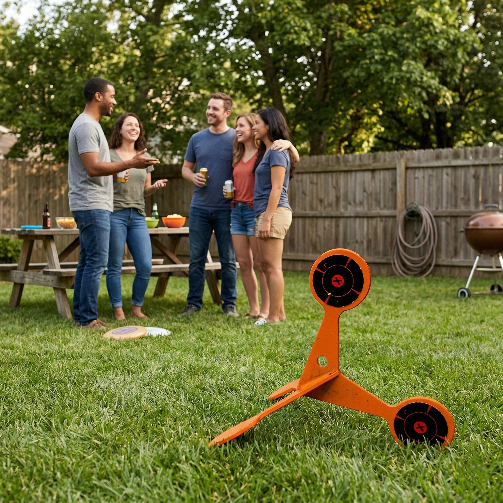 Spinning Shooting Target (Thickened Flip Roller)