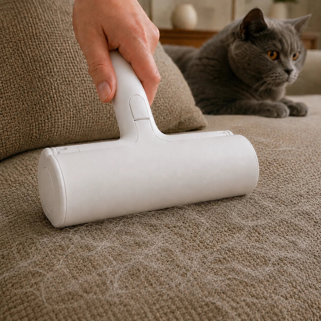 CleanRoll for fabric furniture