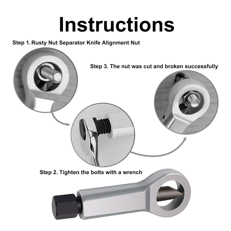 Heavy Duty Nut Removal Tool