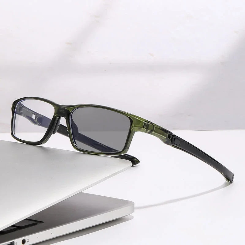 TR90 Multifocal Photochromic Reading Glasses Featuring Blue Light Blocking Technology