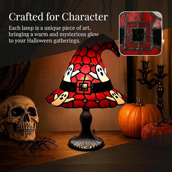 The Witch’s Hat Halloween Lamp – Light Up Your Haunted Home