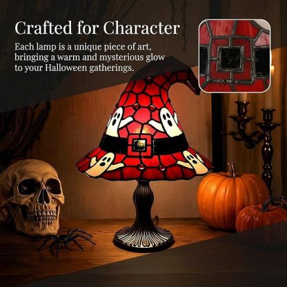 The Witch’s Hat Halloween Lamp – Light Up Your Haunted Home