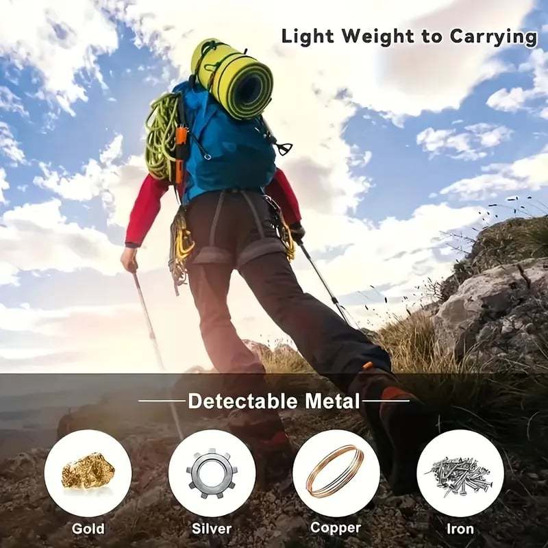 Handheld Metal Detector Pinpointer – Find Coins, Jewelry & Metal Targets Faster