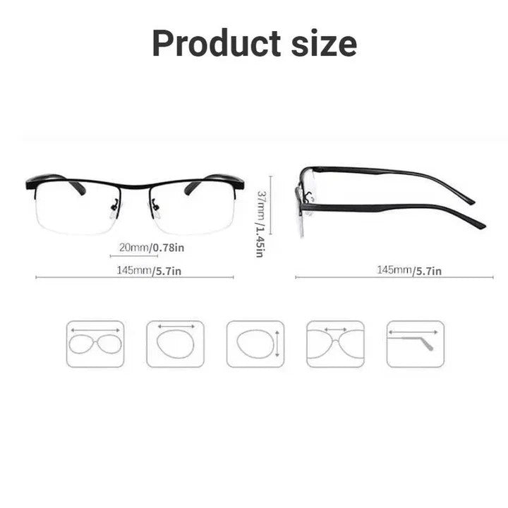 Stylish Anti Blue Light Reading Glasses with UV Protection