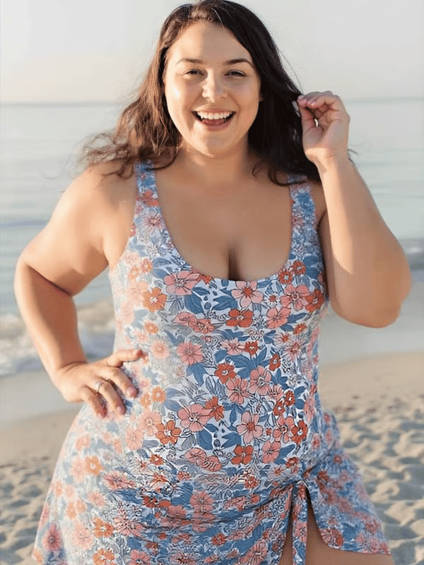 Women's Swim Romper Built-in Bra