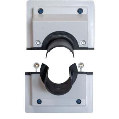 HVAC Wall Penetration & Line-Set Cover Kit – Retrofit Finish Solution