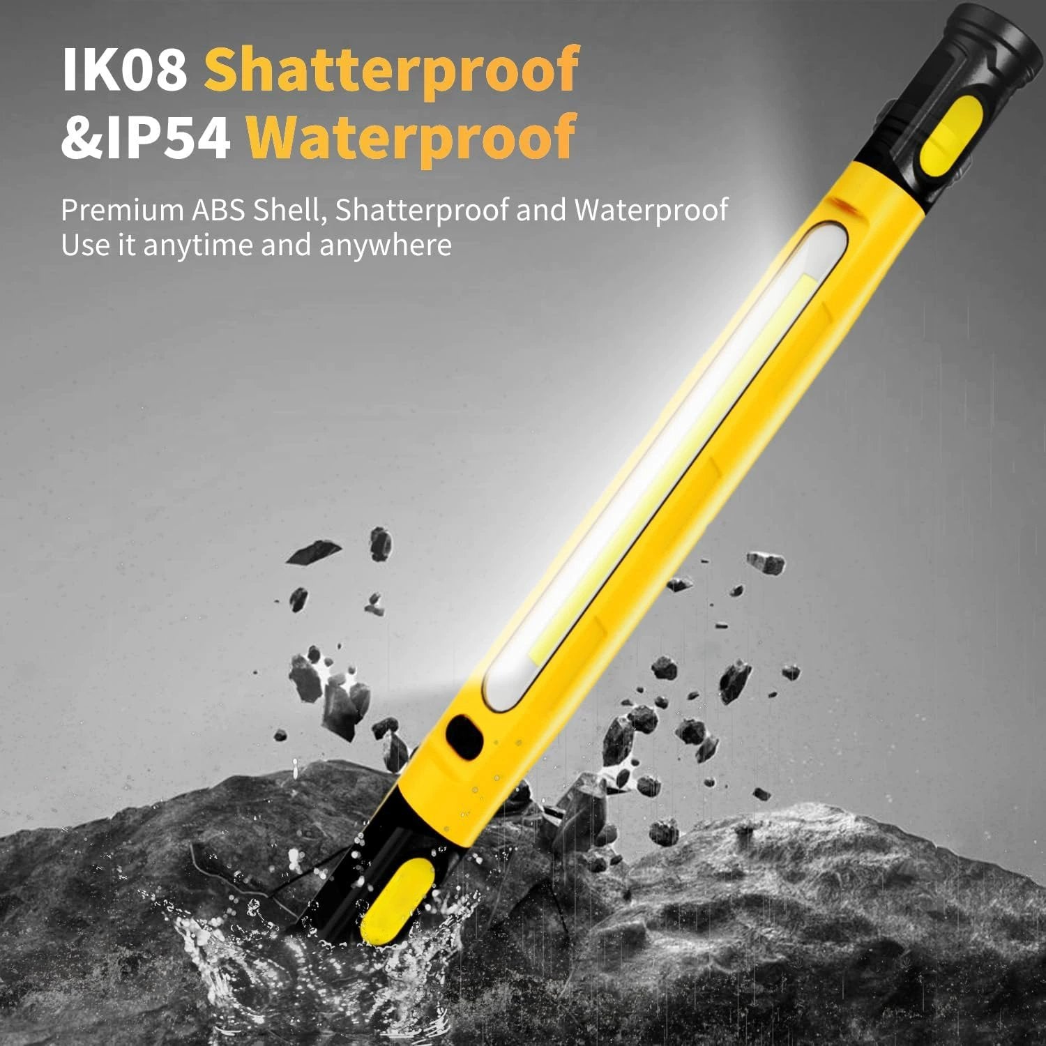 Multifunctional magnetic rechargeable work light