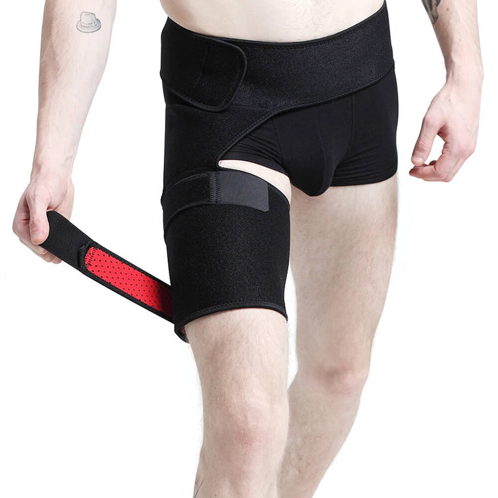 Adjustable Hip & Thigh Compression Brace with Targeted Support | Enhanced Stability for Active Movement