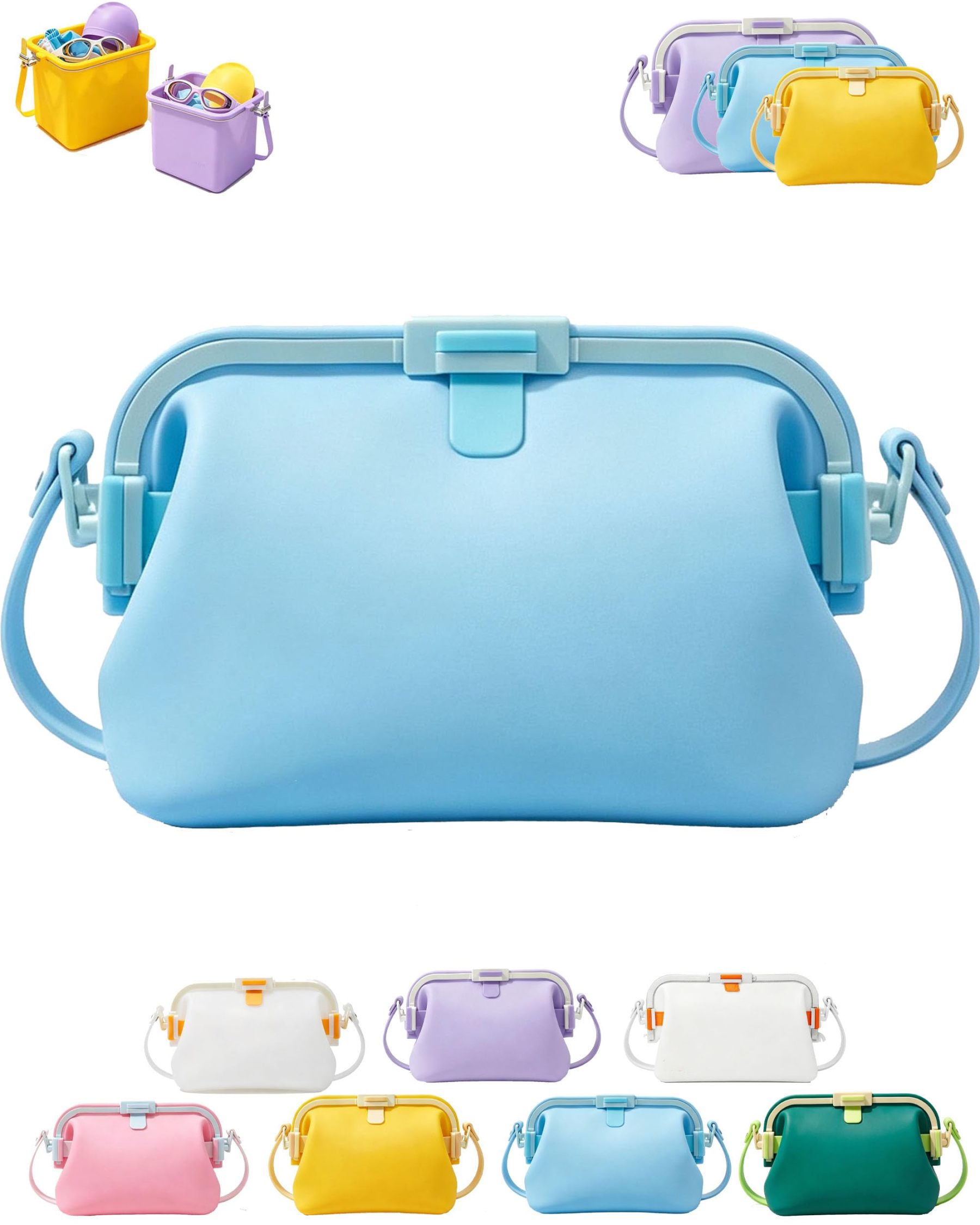 Women's Waterproof Beach Tote Bag | Foldable, Sandproof & Heat-Resistant