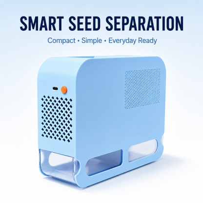 Electric Bird Seed Shell Separator with 5-Speed Airflow