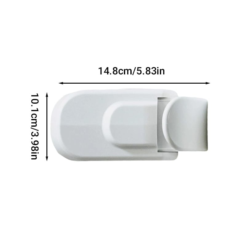 Child snap-on safety lock For Interior Doors