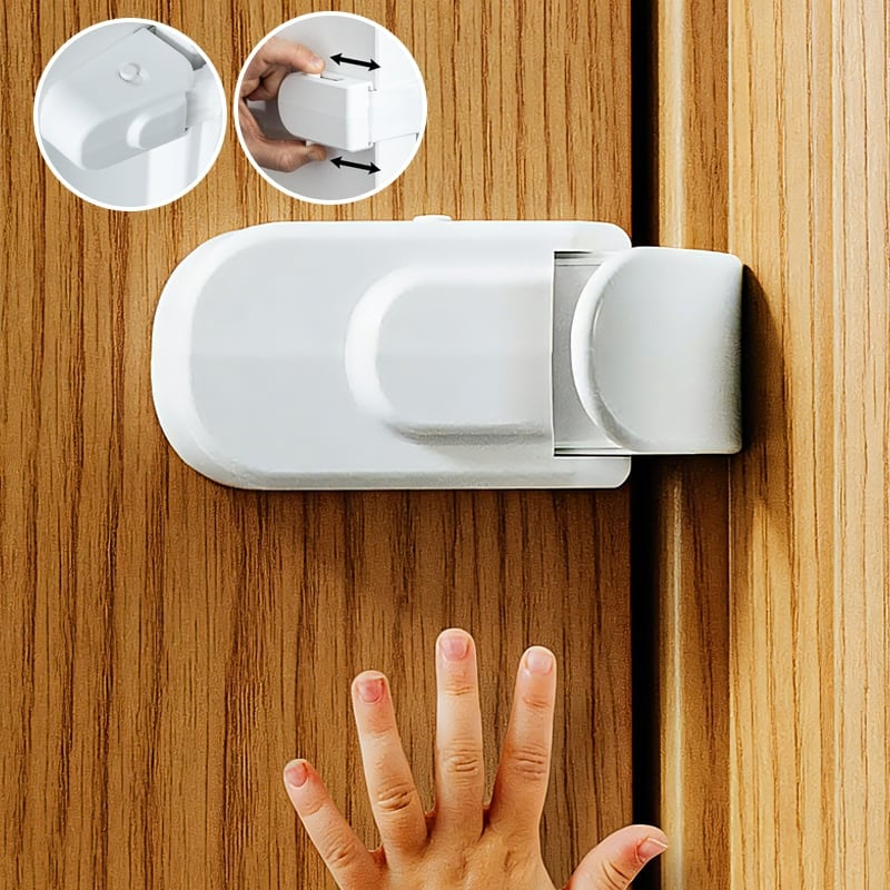 Child snap-on safety lock For Interior Doors