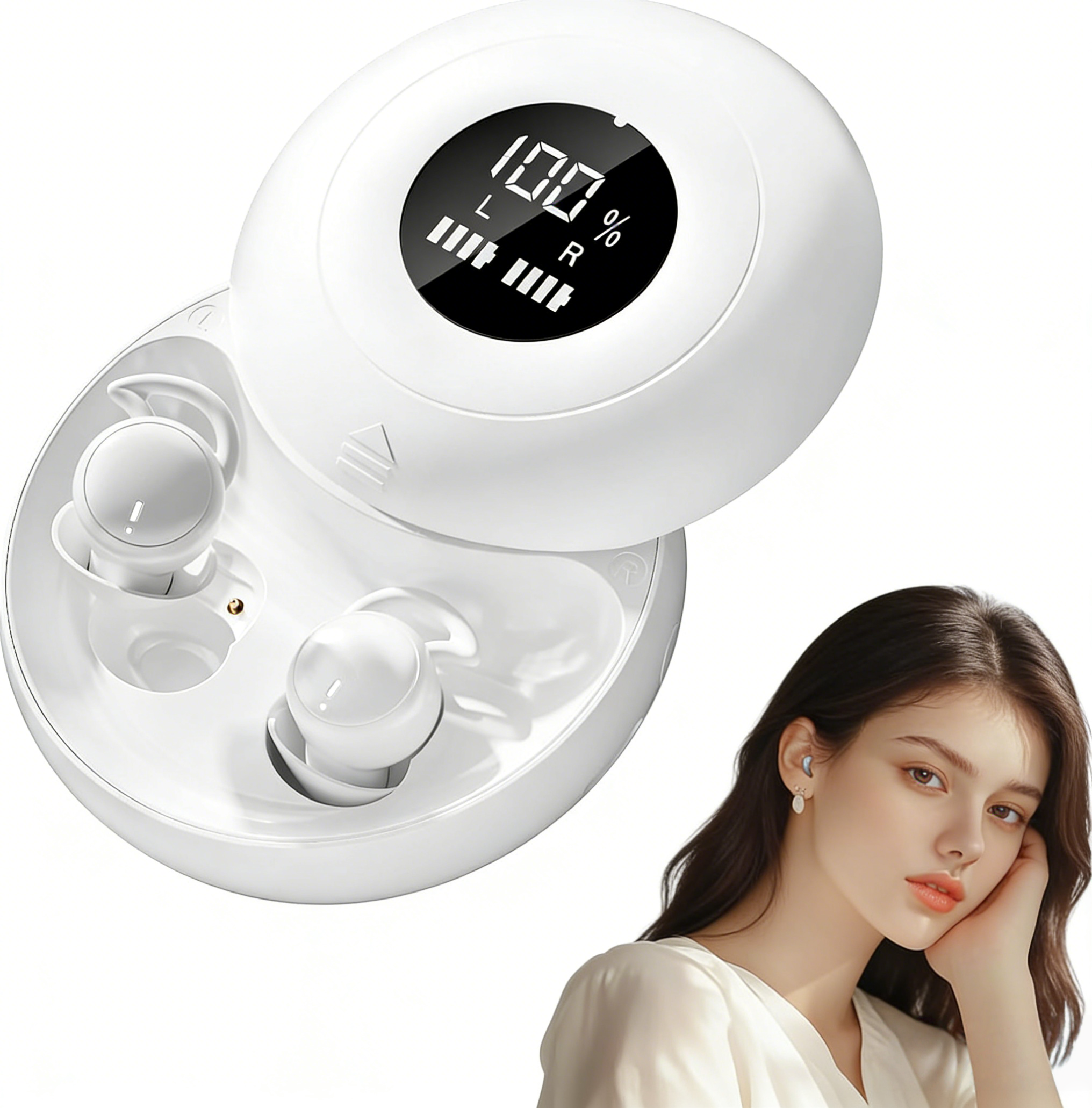Nicevt SleepBuds | 6.0 Bluetooth Mini Sleep Earbuds