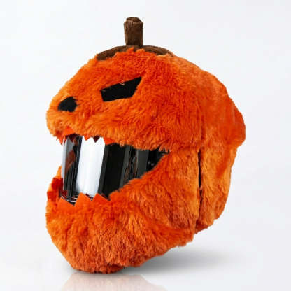 Funny Plush Motorcycle Helmet Cover  – Eye-Catching Cartoon Full-Face Helmet Accessory