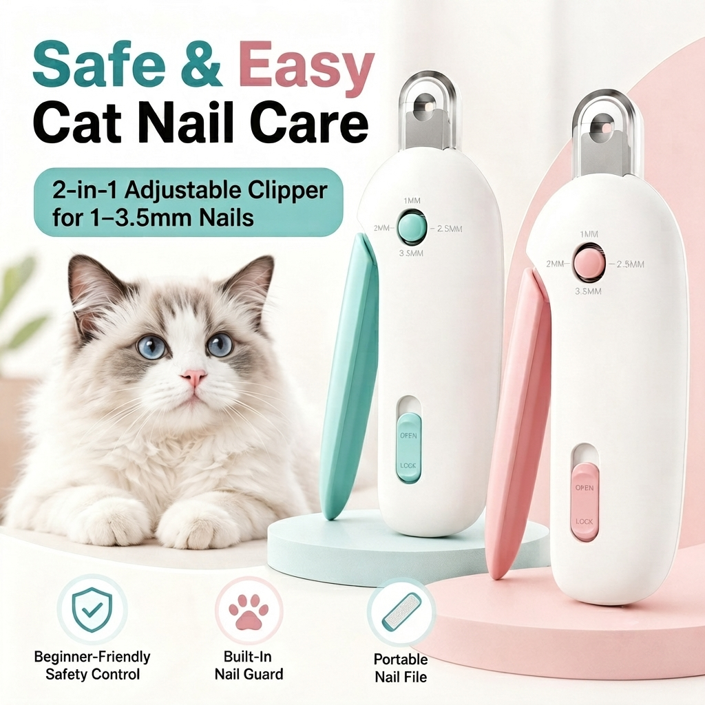 Claw Clipper – Safe Trim for All Cats
