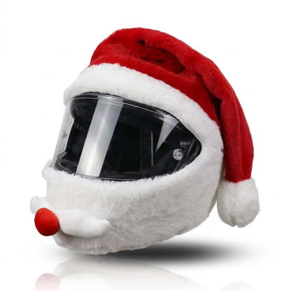 Funny Plush Motorcycle Helmet Cover  – Eye-Catching Cartoon Full-Face Helmet Accessory