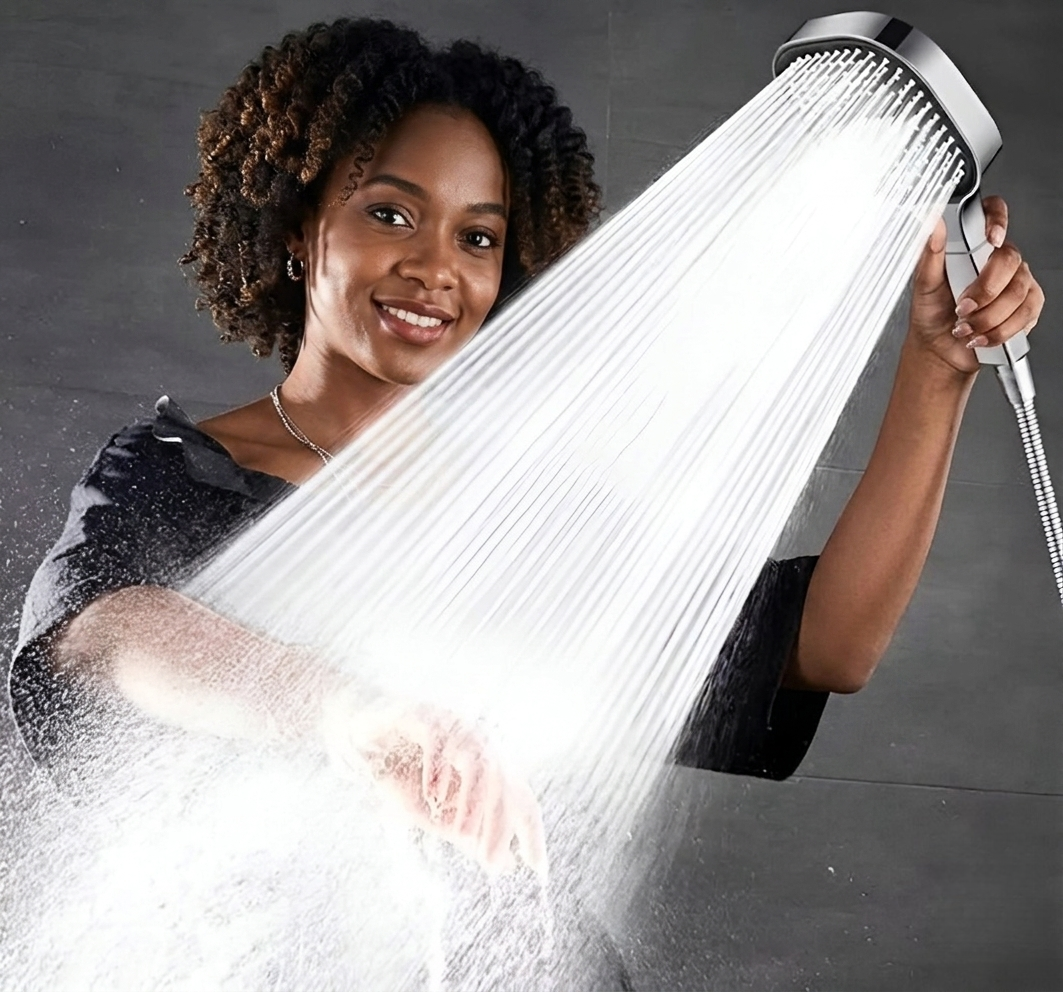 Filtered High-Pressure Shower Head
