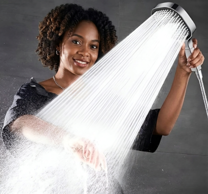 Filtered High-Pressure Shower Head