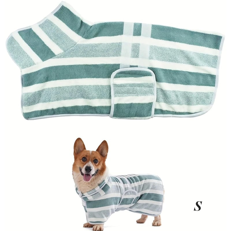 Luxury Microfiber Dog Bathrobe