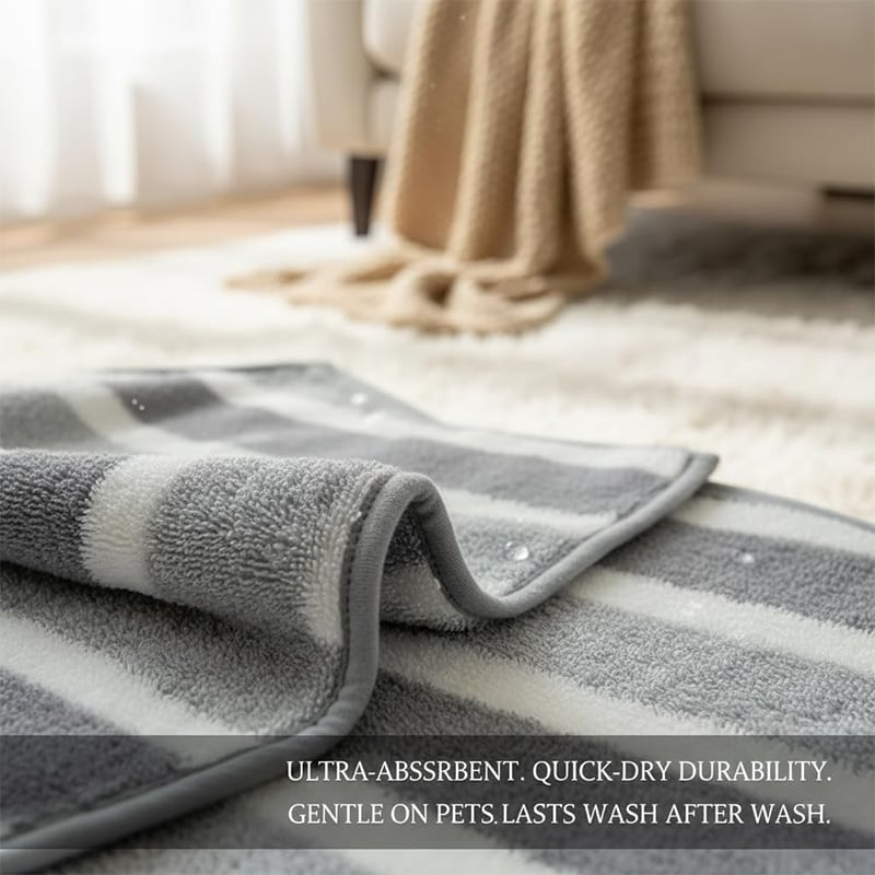 Luxury Microfiber Dog Bathrobe