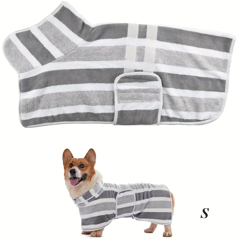 Luxury Microfiber Dog Bathrobe