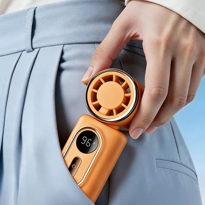 Mini Portable Handheld Clip-On Fan