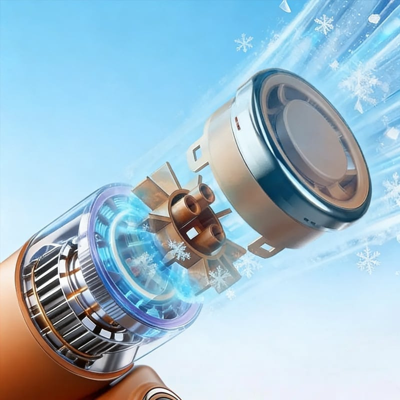 Mini Portable Handheld Clip-On Fan